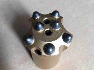 34mm taper button bits