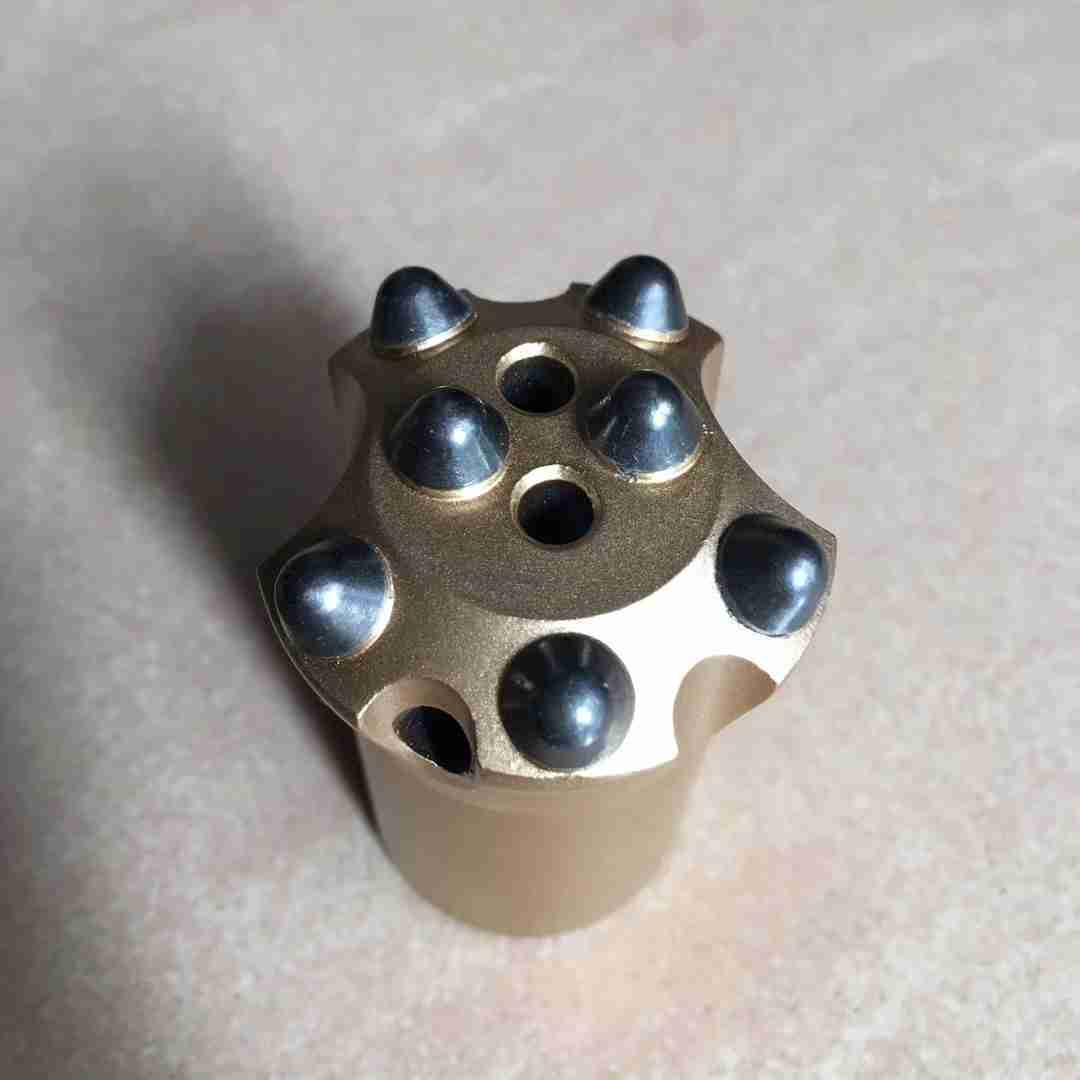 34mm taper button bits