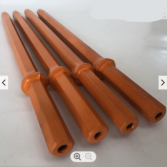 Tapered degree 12 Hex 22mm 25mm Carburized Tapered Drill Rod - Image 2