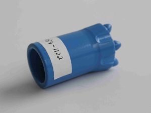 Drill bit – For 22 mm (7/8") hex. Rod. 11° taper angle. Short skirt.