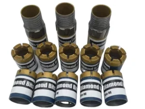 Impregnated diamond bits