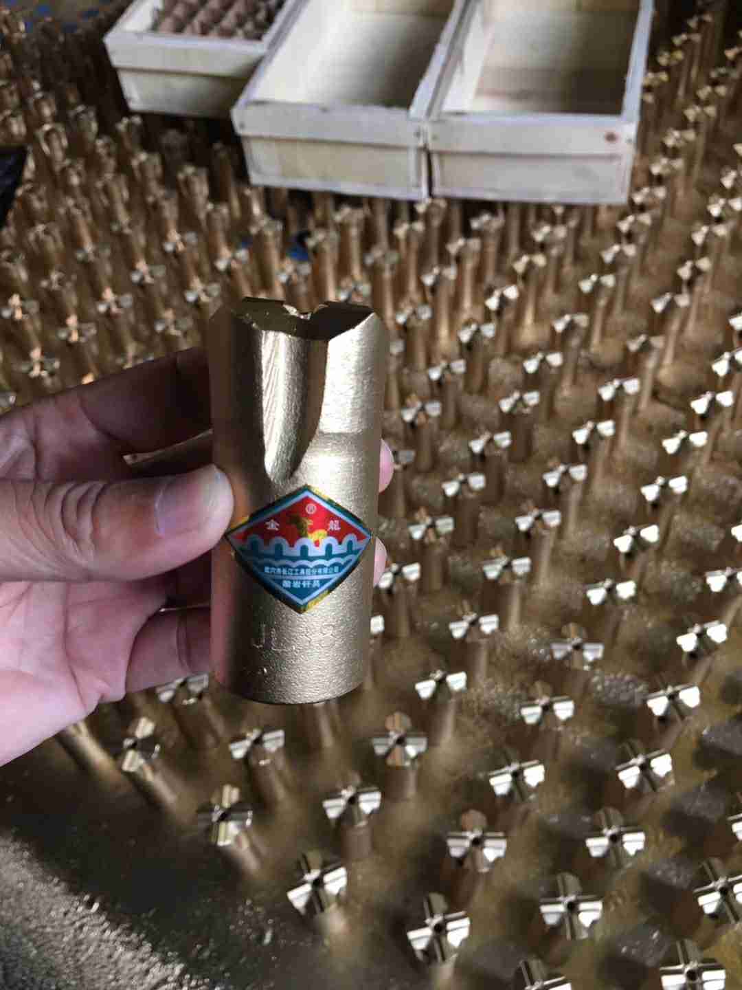 JL38 taper cross bits for H25 tapered drill rods